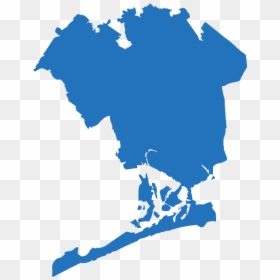 New York Boroughs, HD Png Download - new york map png
