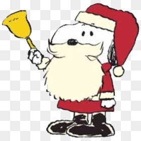 Santa Snoopy, HD Png Download - snoopy christmas png