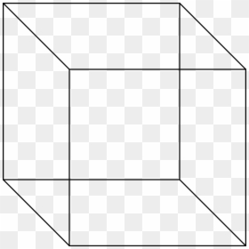 3d Line Cube Png, Transparent Png - 3d line png