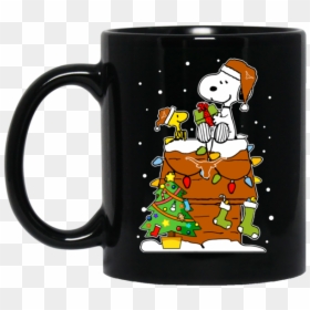 Snoopy And Woodstock Christmas, HD Png Download - snoopy christmas png