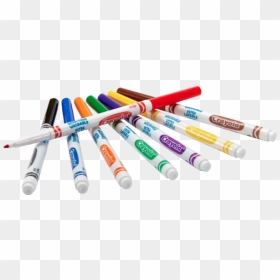 Skinny Crayola Marker, HD Png Download - crayola markers png