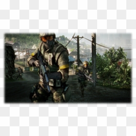 Battlefield Bad Company 2 Assault Class, HD Png Download - first person shooter png