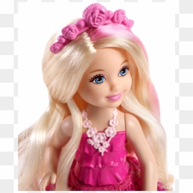 Barbie Endless Hair Kingdom Chelsea Doll, HD Png Download - toy doll png