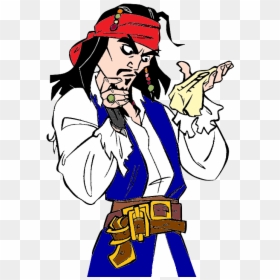 Captain Jack Sparrow Animated, HD Png Download - sparrow tattoo png