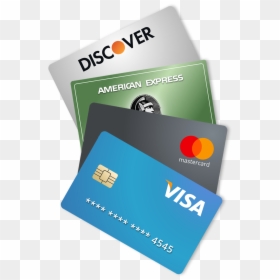 Credit Card, HD Png Download - visa mastercard discover png
