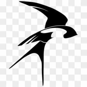 Swallow Icon Png, Transparent Png - sparrow tattoo png