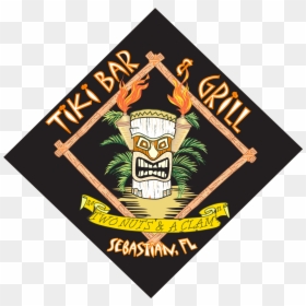 Tiki Bar & Grill Sebastian Fl, HD Png Download - tiki hut png