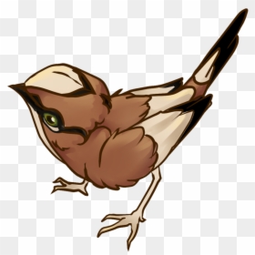 Perching Bird, HD Png Download - sparrow tattoo png