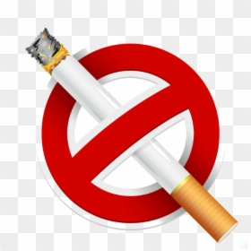 No Smoking Logo, HD Png Download - cigarette emoji png