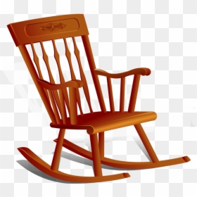 Clip Art Rocking Chair, HD Png Download - wooden stool png