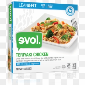 Evol Teriyaki Chicken Bowl, HD Png Download - teriyaki png