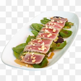Tuna Tataki Suviche, HD Png Download - tostada de ceviche png
