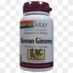 Ginseng Korean Solaray, HD Png Download - ginseng png