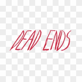 Calligraphy, HD Png Download - dead end sign png