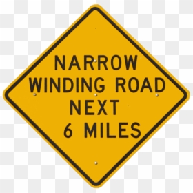 Uneven Road Surface Sign, HD Png Download - dead end sign png