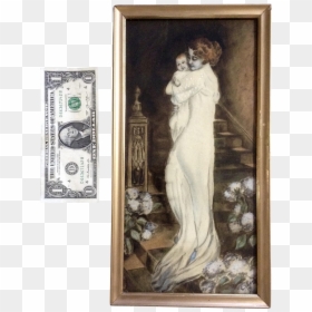 Dollar Bill, HD Png Download - victorian woman png