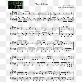Bourree Bach Flute Sheet Music, HD Png Download - toy soldier png