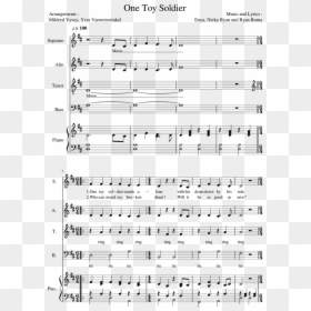 Toy Soldier Sheet Music, HD Png Download - toy soldier png
