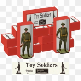 Carton, HD Png Download - toy soldier png