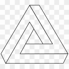 Impossible Triangle Vector, HD Png Download - impossible triangle png