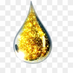 Drop Oil Png, Transparent Png - gold effect png