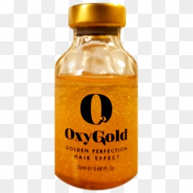 Glass Bottle, HD Png Download - gold effect png