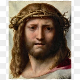 Correggio Head Of Christ, HD Png Download - jesus head png