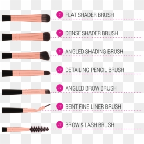 Bh Signature Rose Gold 13 Piece Brush Set Review, HD Png Download - gold effect png
