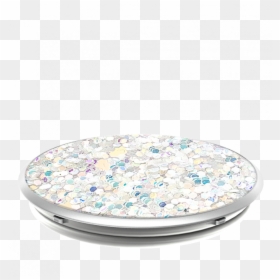Popsocket White Sparkle Snow, HD Png Download - snow white mirror png