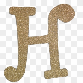 Diamond Letter H Gold, HD Png Download - diamond letters png