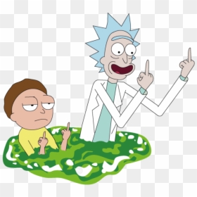 Rick And Morty Png, Transparent Png - squanchy png