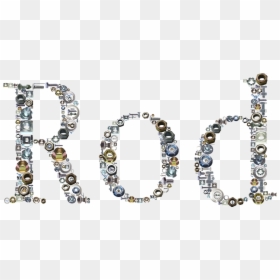 Necklace, HD Png Download - diamond letters png