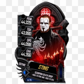 Wwe Supercard Roman Reigns Gothic, HD Png Download - wwe sting png