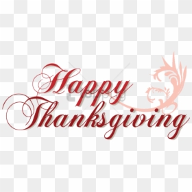 Calligraphy, HD Png Download - thanksgiving hat png