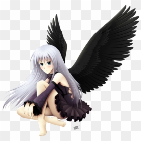 Gambar Anime Png Keren, Transparent Png - anime angel png