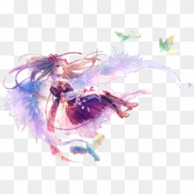 Anime Angel Girl, HD Png Download - anime angel png