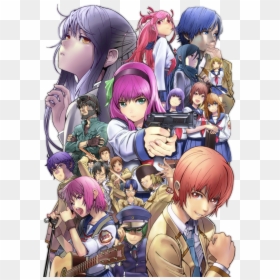 Poster Angel Beats Anime, HD Png Download - anime angel png
