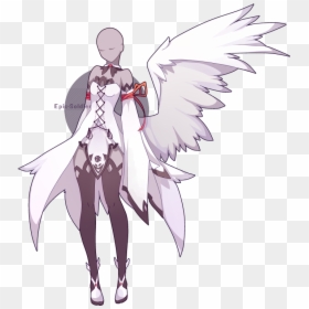 Anime Angel Outfits, HD Png Download - anime angel png