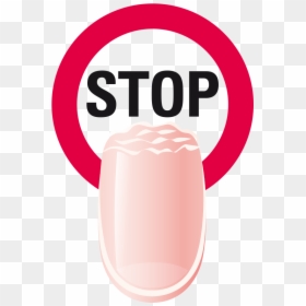 Stop Biting Your Nails, HD Png Download - fingernail png