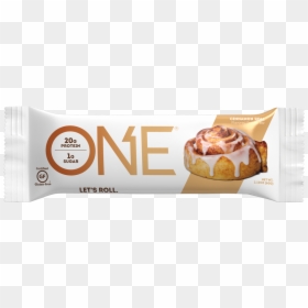 One Protein Bar Cinnamon Roll, HD Png Download - cinnamon rolls png