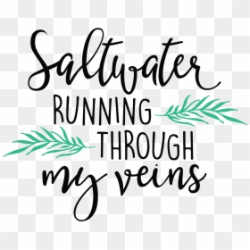 Calligraphy, HD Png Download - beach silhouette png