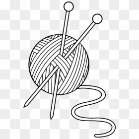Wool Black And White, HD Png Download - yarn string png
