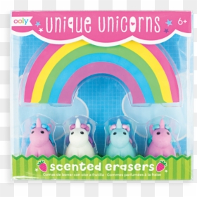 Ooly Unicorn Eraser, HD Png Download - pencil eraser png