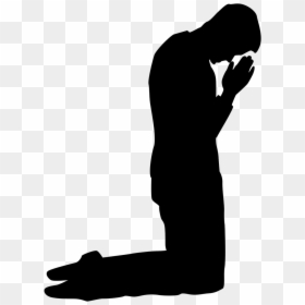 Man Kneeling In Prayer, HD Png Download - kneeling man png