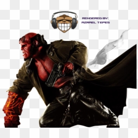 Hellboy Ii The Golden Army, HD Png Download - kneeling man png