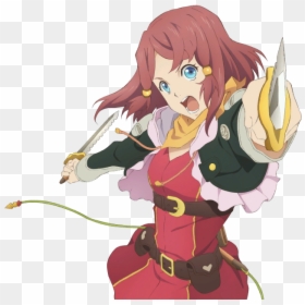 Tales Of Zestiria Rose Daggers, HD Png Download - anime rose png