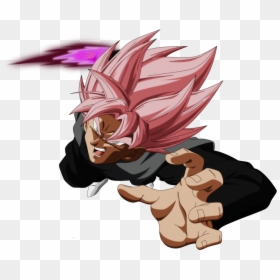 Goku Black Rose Png, Transparent Png - anime rose png