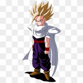 Dbz Gohan Cell Saga, HD Png Download - dragon ball z hair png