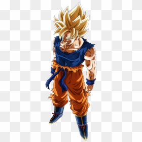 Son Goku Super Sayajin, HD Png Download - dragon ball z hair png
