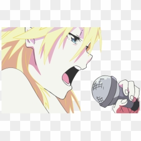 Anime Girl Singing Meme, HD Png Download - girl singing png